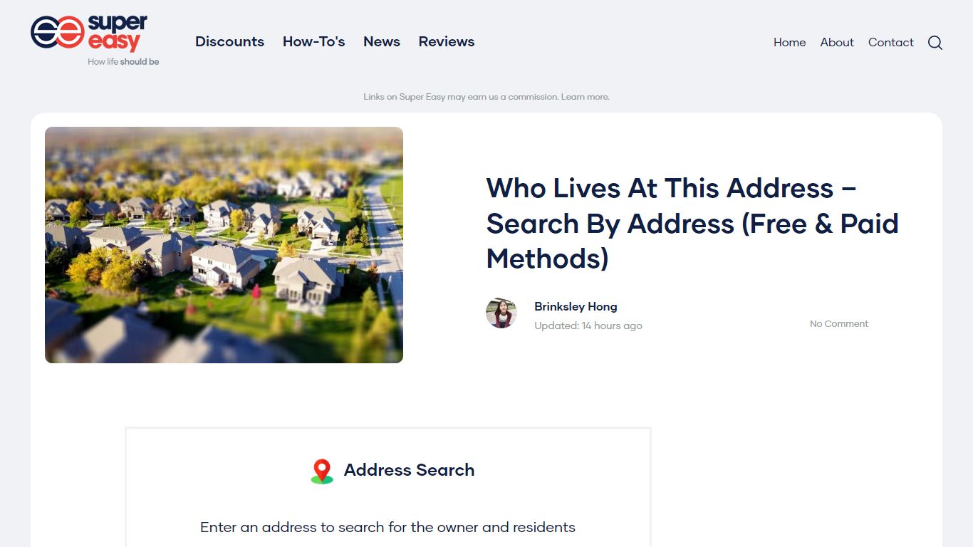 Search By Address (Free & Paid Methods) - Super Easy